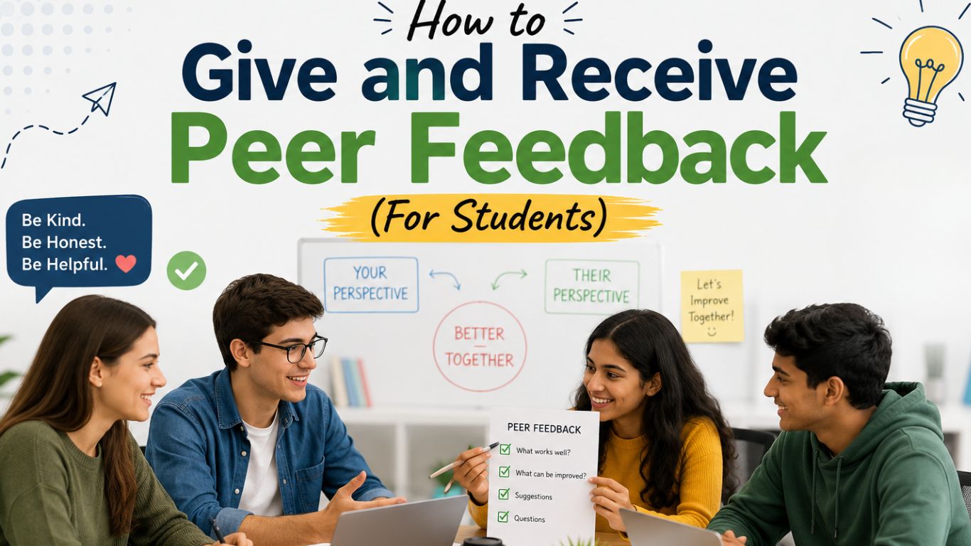 How to Give and Receive Peer Feedback (For Students)